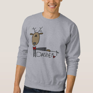 Dasher Reindeer Christmas T-shirts and Gifts