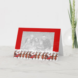 Dashing Along Holiday Card