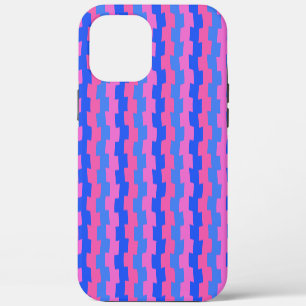Dashing Blue and Pink Chemistry iPhone 12 Pro Max Case