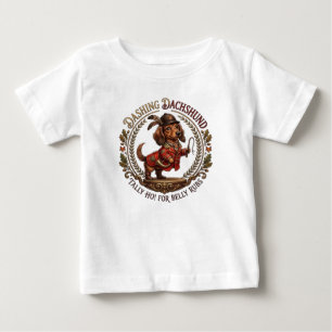 DASHING DACHSHUND BABY T-Shirt