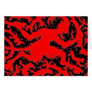 Dashing Red Devil Design