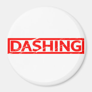 Dashing Stamp Magnet