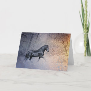 Dashing Through the Snow Holiday Card