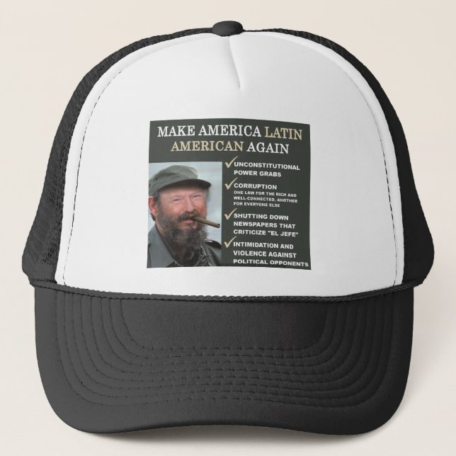 Dastro: Make America Latin American Again Trucker Hat (Front)