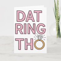 Dat Ring Tho Funny Wedding Engagement Marriage