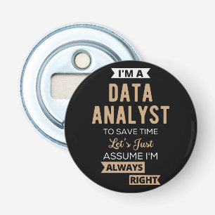 Data Analyst Bottle Opener