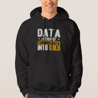 Data Analyst Data Alchemist Data Into Gold Data Sc Hoodie