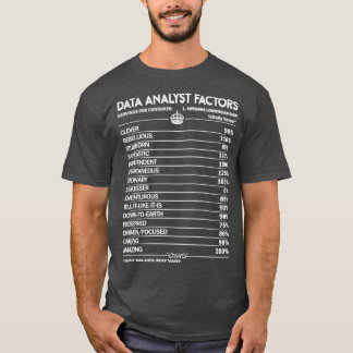 Data Analyst Data Analyst T   Told You To Do The T-Shirt