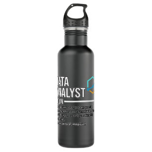 Data Analyst Definition Data Scientist Science Lov 710 Ml Water Bottle