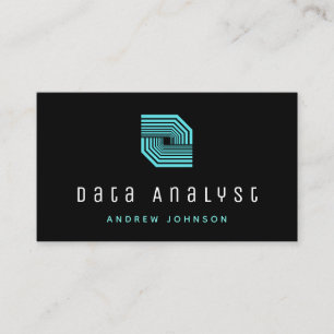 Data Analyst Information Technology Techy Wave  Business Card