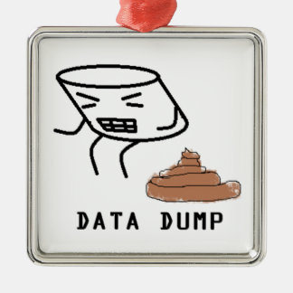 Data Dump Metal Tree Decoration