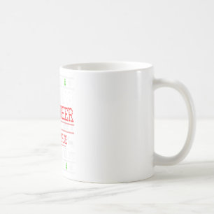 Data Engineer On The Nice List Ugly Chri Coffee Mug