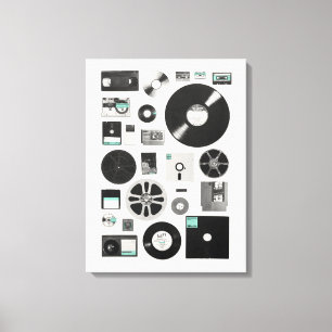 Data   Florent Bodart Canvas Print