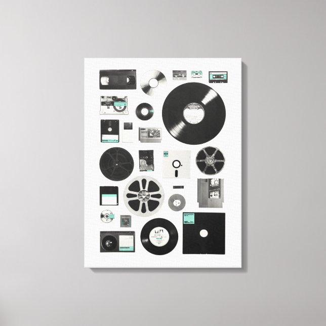 Data | Florent Bodart Canvas Print (Front)