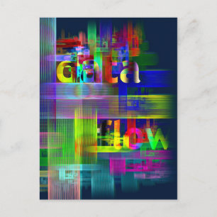 DATA flow Postcard
