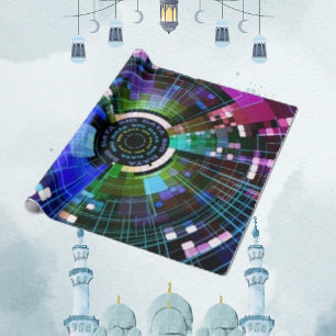 Data Internet Storage Online Wrapping Paper