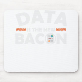 data is the new bacon ham piggy piglet gift mouse pad