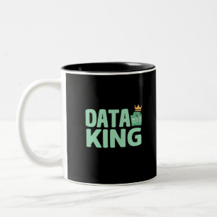 Data King Two-Tone Coffee Mug