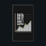 Data Nerd Behavior Analyst Statistics Scientist Business Card<br><div class="desc">The perfect Gift for a registered behavior technicians,  data nerds and Computer Scientist statistic geeks.</div>