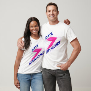 DATA > OPINIONS Men’s T-Shirt Geek Tee - Bright