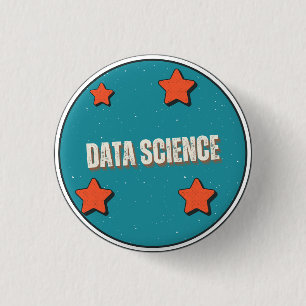 Data Science 3 Cm Round Badge