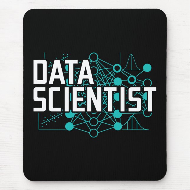 Data Scientist Data Analyst Gift Mouse Pad (Front)