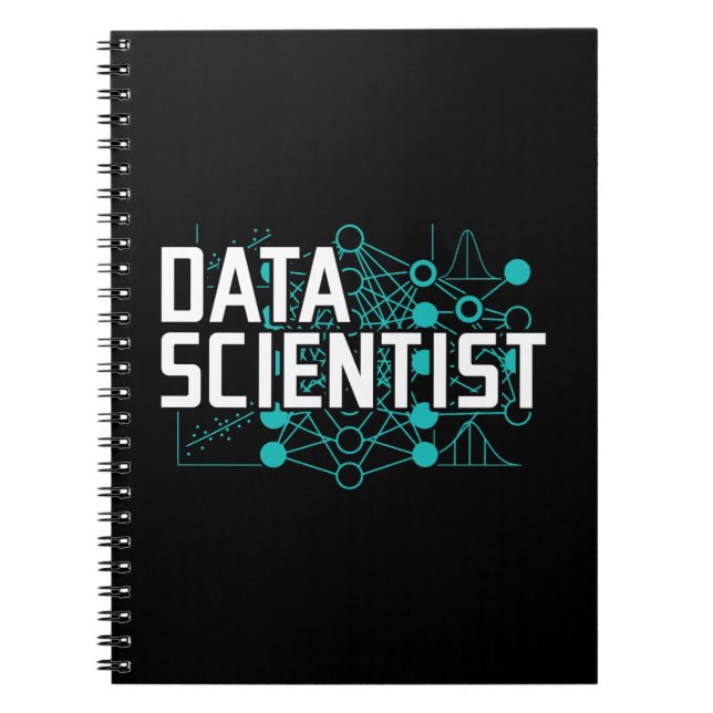 Data Scientist Data Analyst Gift Notebook (Front)