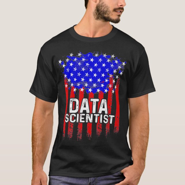 Data Scientist Mentoring Data Science Mining Analy T-Shirt (Front)