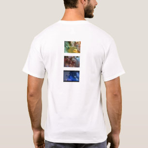 datamosh backstyle #34 minimal T-Shirt