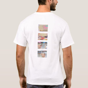 datamosh backstyle #38 minimal T-Shirt
