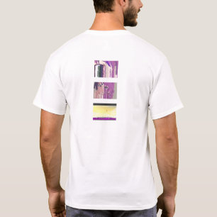 datamosh backstyle #39 minimal T-Shirt