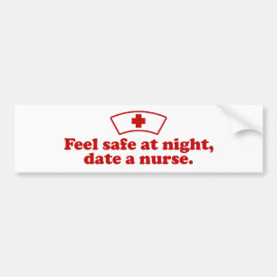 Date A Nurse Bumper Sticker