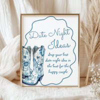 Date Night Ideas Chinoiserie Boots Bridal Shower