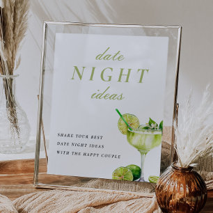 Date Night Ideas Mexican Fiesta Bridal Shower Sign