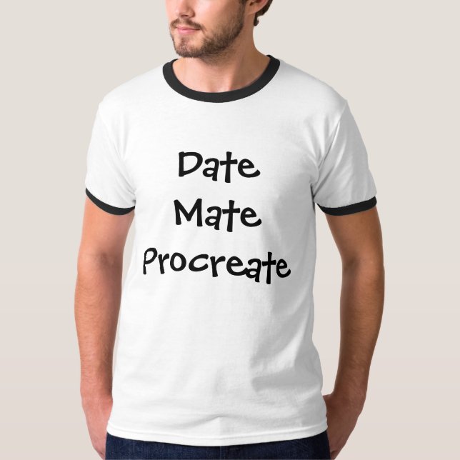 DateMate Procreate T-Shirt (Front)