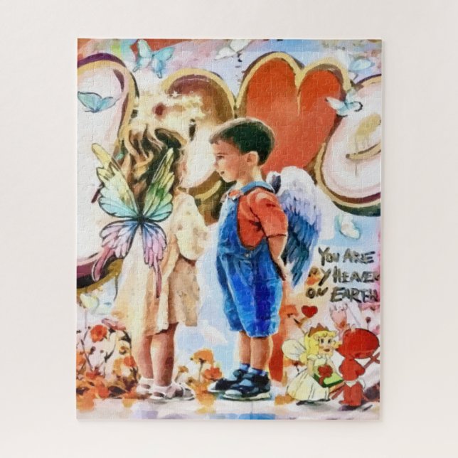 Dating Angel  Puzzle (Vertical)