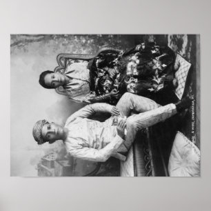 Dato Mandi and Wife in the Philippines Photograp Poster