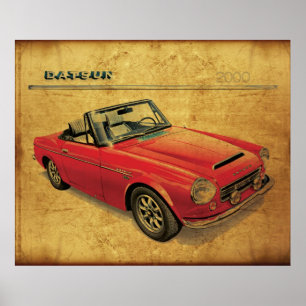 Datsun 2000 Fairlady Poster