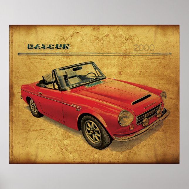 Datsun 2000 Fairlady Poster (Front)