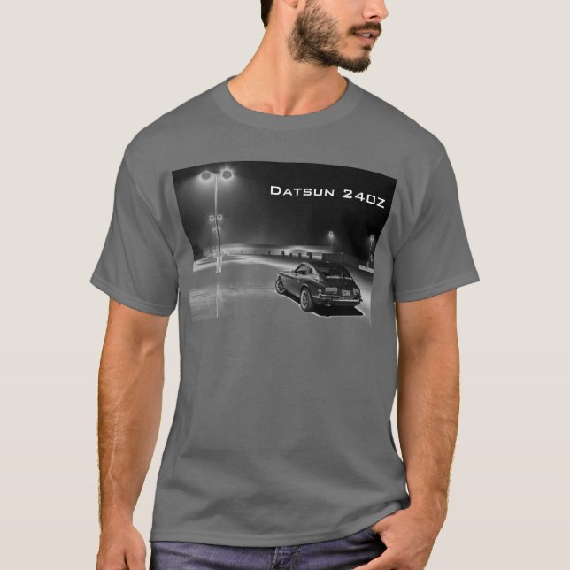 Datsun 240z at night T-Shirt (Front)