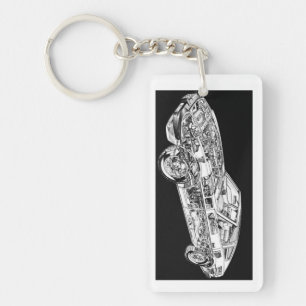 Datsun 280zx keychain