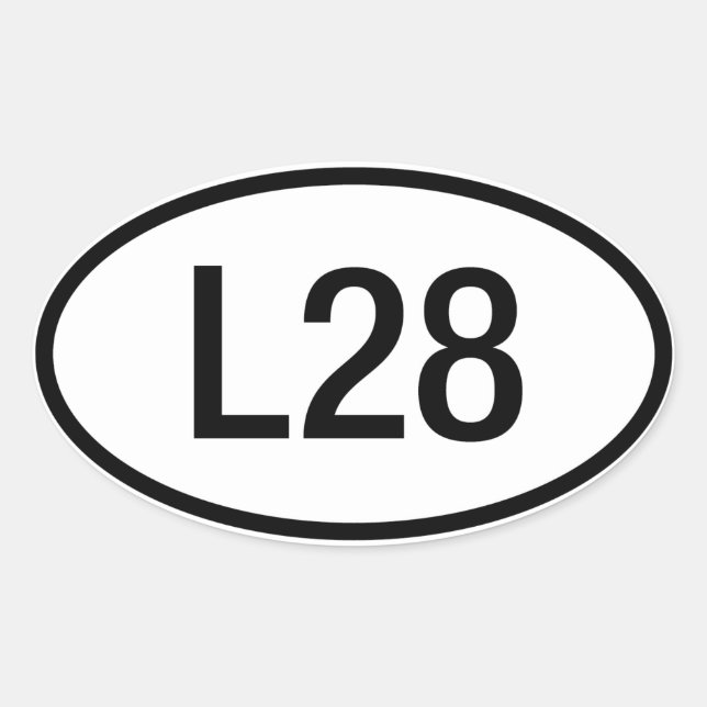 Datsun Nissan L28 Engine Sticker 280Z (Front)