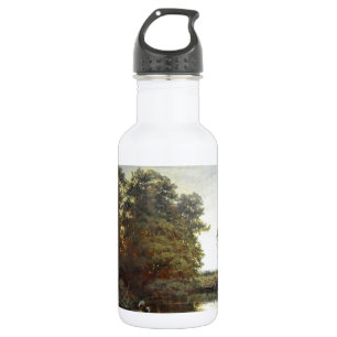 Daubigny_Landscape_with_a_pond.jpg 532 Ml Water Bottle