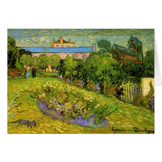 Daubigny's Garden by Vincent van Gogh, Le Jardin (Front Horizontal)