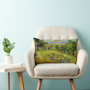 Daubigny's Garden by Vincent van Gogh, Le Jardin Lumbar Cushion