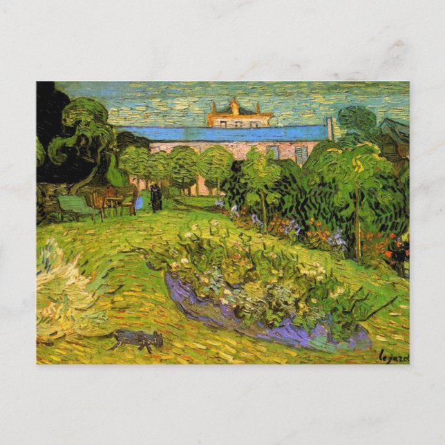 Daubigny's Garden  by Vincent van Gogh Postcard (Front)