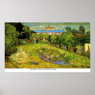 Daubigny's Garden by Vincent van Gogh Poster