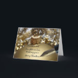 daughter and daughter-in-law  Merry Christmas card<br><div class="desc">Christmas 'Tis the season to party and celebrate: Merry Christmas! Surprise your nearest and dearest, your friends, co-workers, neighbours or even your boss with a special card. Many different designs available: from a modern collage photography card, mixing ornaments and winter landscapes, a classic vintage christmas theme or a more modern...</div>