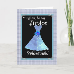 DAUGHTER  Be My Junior Bridesmaid Invite
