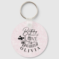 Daughter Birthday Calligraphy Custom Name Modern
